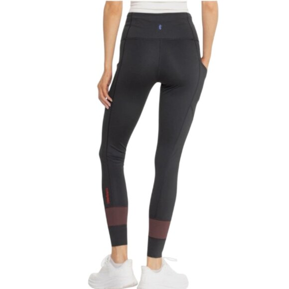 NWT Cotopaxi Women's Cerro Travel Tight Black with Maroon Accent at Ankle Size L - Picture 2 of 9